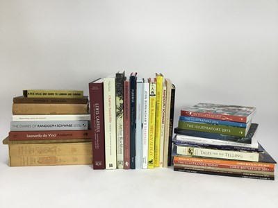 Lot 2003 - Quantity of mostly art books, including Lewis Carroll Photogaphy and Charles Tunnicliffe catalogue raisonne