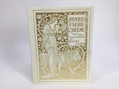 Lot 2004 - The Faerie Queen, Edmund Spenser, three volumes published in 2011 by The Folio Society, with illustrations by Walter Crane, in original case