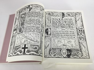 Lot 2004 - The Faerie Queen, Edmund Spenser, three volumes published in 2011 by The Folio Society, with illustrations by Walter Crane, in original case