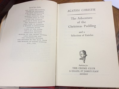 Lot 2006 - Selection of Agatha Christie Crime Club Choice first editions, together with other 20th century hardbacks and a selection of King Penguin books