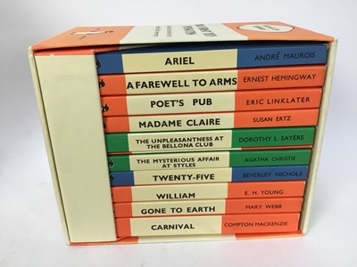 Lot 2006 - Selection of Agatha Christie Crime Club Choice first editions, together with other 20th century hardbacks and a selection of King Penguin books
