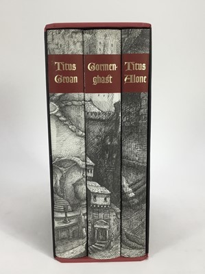 Lot 2007 - Melvyn Peake, The Gormenghast Trilogy, published in 2011 by The Folio Society, in slip case