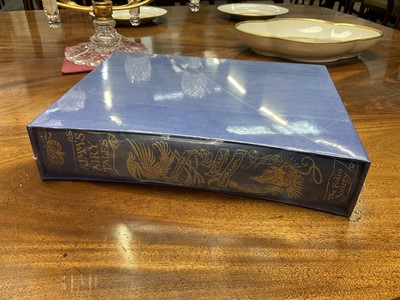 Lot 2008 - Four Folio Society Volumes sealed in original plastic wrapping, including The Arabian Nights, Hans Andersen's Fairy Tales, Grimm's Fairy Tlaes and Perrault's Fairy Tales