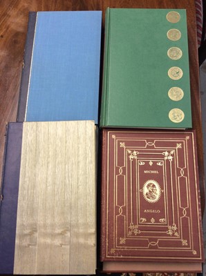 Lot 2010 - Selection of Folio Society volumes, including historical and classical, some unopened, including: Darwin's Origin of Species, Plato's The Trial and Execution of Socrates, A Short History of English...