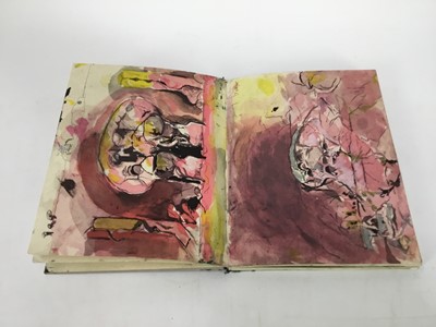 Lot 1919 - Graham Sutherland (1903-1980), Sketchbook, Marlborough Fine Art, 1974, facsimile sketchbook containing reproductions selected from four sketchbooks dating from 1968 to 1972, printed by Daniel Jacom...