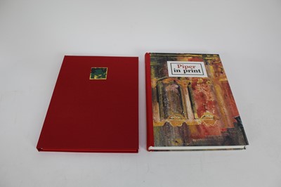 Lot 1918 - John Piper - 'Piper in Print, Books, Periodicals & Ephemera', Artists' Choice Editions 2010, in slipcase