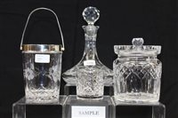 Lot 1108 - Group of cut glassware - including Royal...
