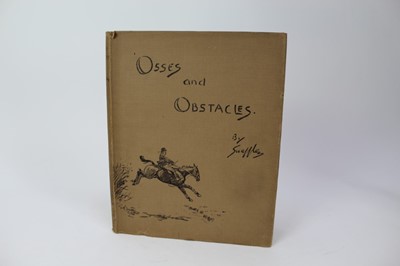 Lot 980 - Snaffles ‘Osses and Obstacles, 1935, in dust jacket