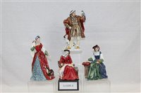 Lot 1121 - Set of seven Royal Doulton limited edition...