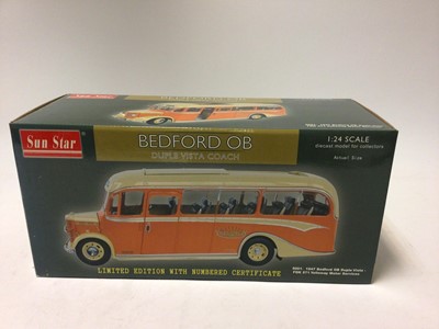 Lot 2278 - Sun Star Bedford OB Duple Vista Coach, boxed