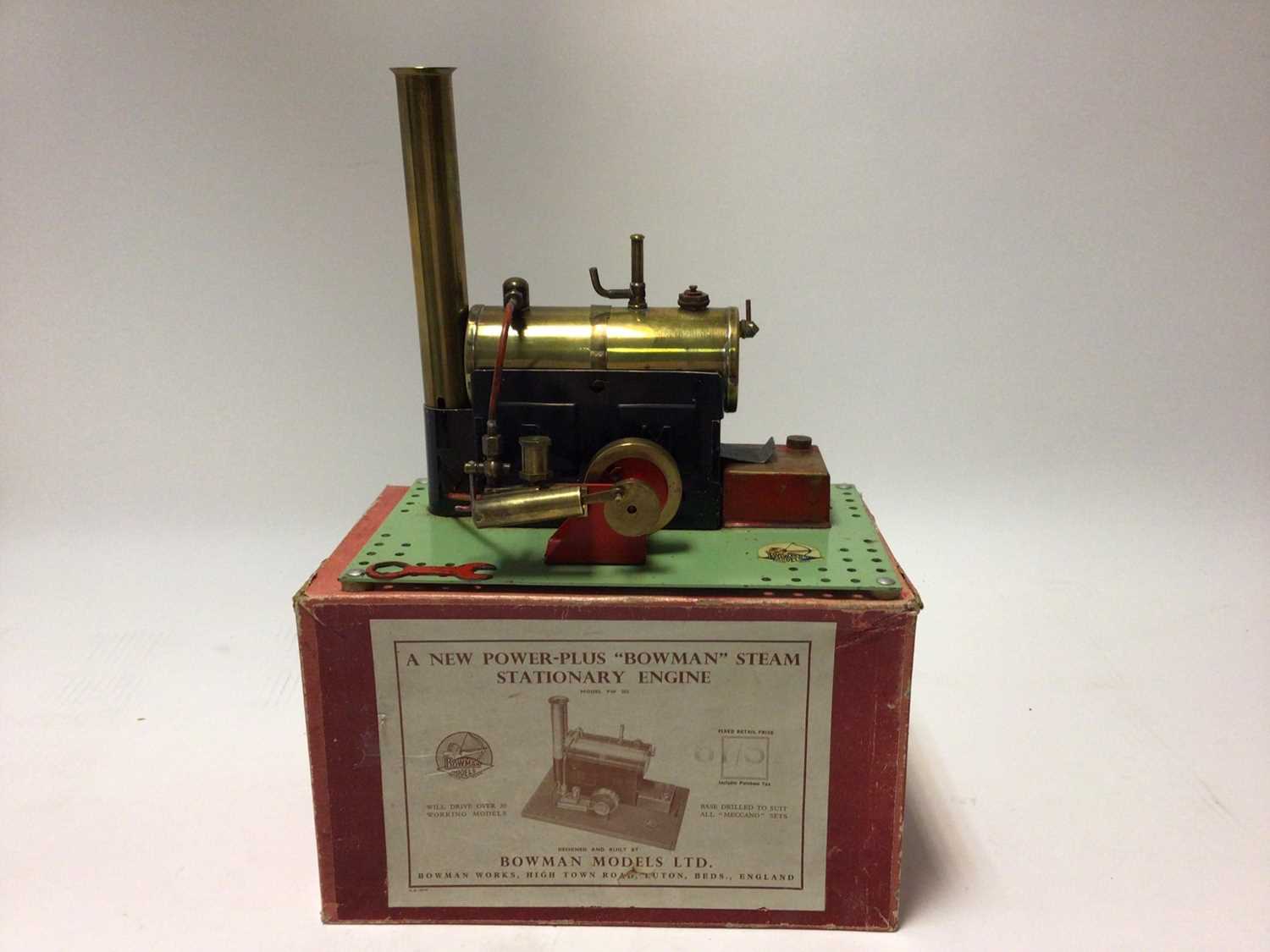 Lot 2290 - "Bowman" Stationary Steam Engine in original box