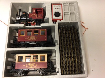 Lot 2293 - LGB by Lehmann G Gauge 100 year Centenery set boxed