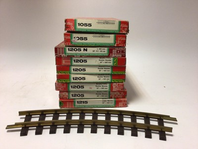 Lot 2302 - LGB by Lehmann G Gauge selection of boxed track, electronic controllers and accessories ( 2 boxes)