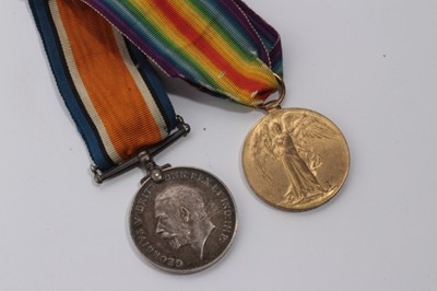Lot 775 - First World War pair comprising War and Victory medals named to L.Z. 3992 H. Lamb. A.B. R.N.V.R.
