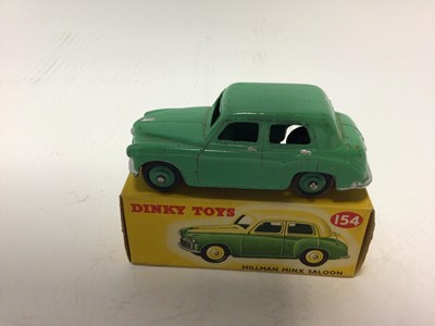 Lot 2307 - Dinky Hillman Minx Saloon No.154, boxed