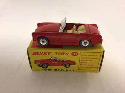 Lot 2313 - Dinky Austin Healey Sprite No.112, boxed