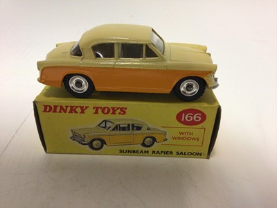 Lot 2322 - Dinky Sunbeam Rapier Saloon No.166, boxed