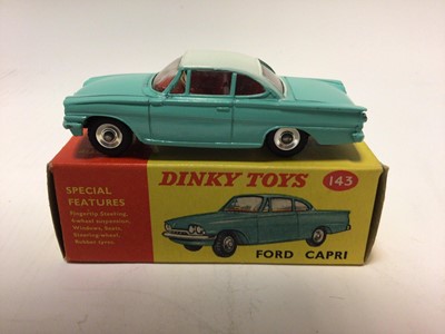 Lot 2324 - Dinky Ford Capri No.143, boxed