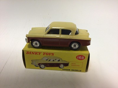 Lot 2326 - Dinky Singer Gazelle No.168, boxed