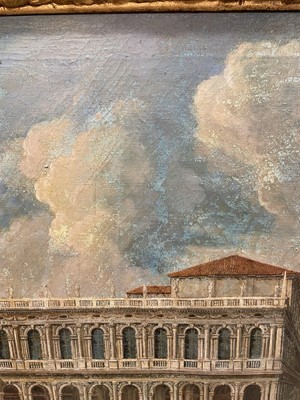 Lot 1037 - Studio of Miguel Canals (20th century) after Canaletto - St Marks Square, Venice