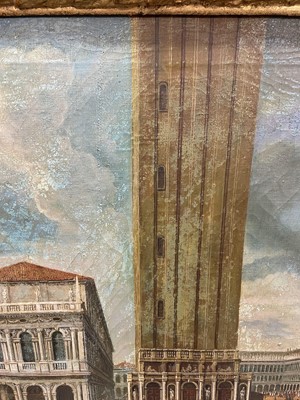 Lot 1037 - Studio of Miguel Canals (20th century) after Canaletto - St Marks Square, Venice