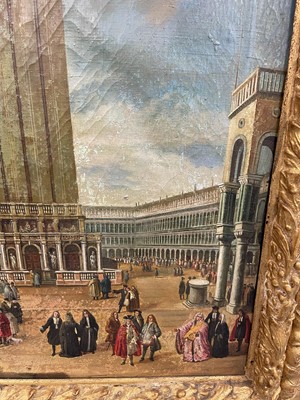Lot 1037 - Studio of Miguel Canals (20th century) after Canaletto - St Marks Square, Venice