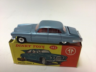 Lot 2344 - Dinky Jaguar Mark X No.142, boxed