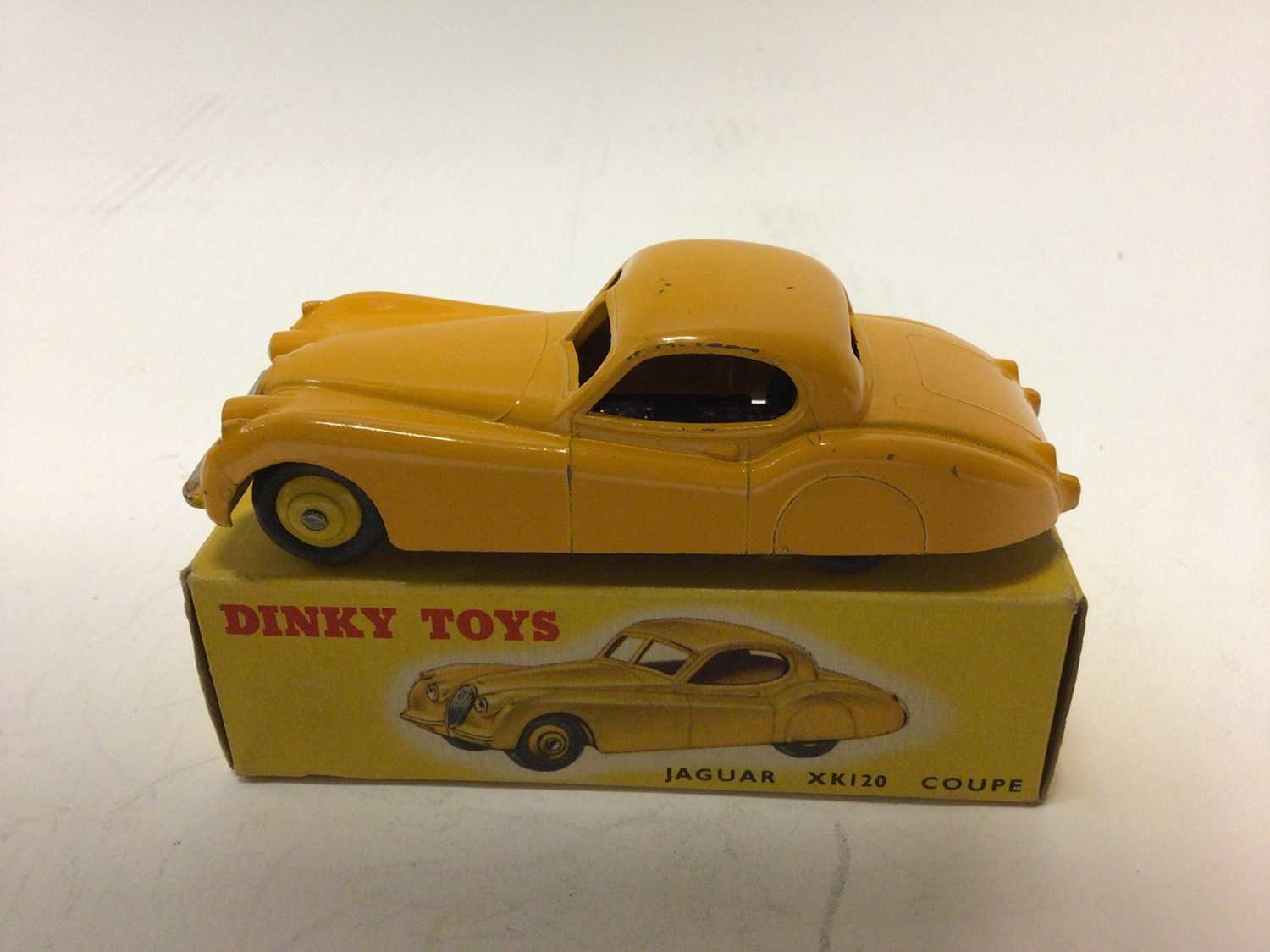 Lot 2348 - Dinky Jaguar XK120 Coupe No.157, boxed