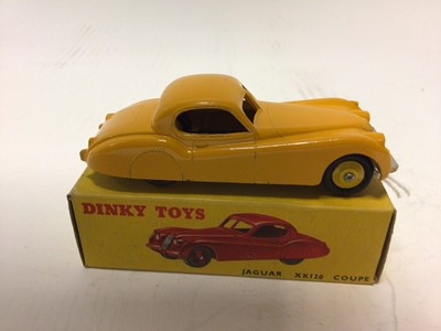 Lot 2348 - Dinky Jaguar XK120 Coupe No.157, boxed