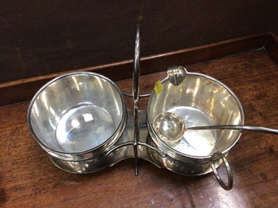 Lot 226 - Group of silver plate