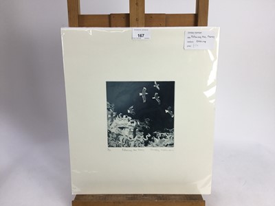 Lot 167 - Chrissie Norman (contemporary) etching - Following the Ferry, signed, inscribed and numbered 2/10, 15 x 15cm, unframed
