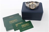 Lot 1650 - Gentlemen's Seiko Arctura Kinetic Chronograph...