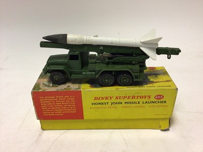 Lot 2367 - Dinky Supertoy Honest John Missile Launcher No.665, boxed