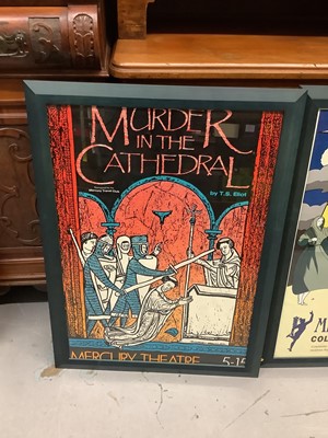 Lot 341 - Five framed theatre posters