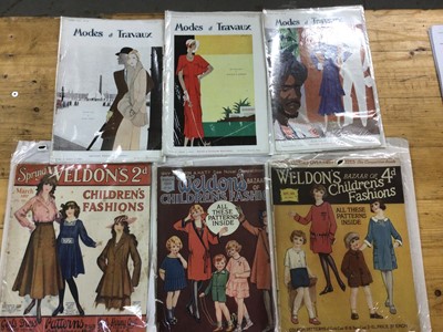Lot 324 - A large quantity of vintage books, booklets, and leaflets and magazines about clothing, sewing and fashion