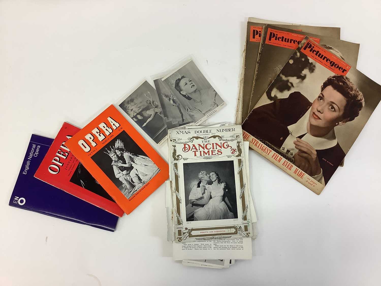 Lot 1340 - Vintage books, magazines and programmes for dance and ballet, opera and theatre