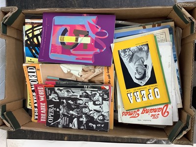 Lot 1340 - Vintage books, magazines and programmes for dance and ballet, opera and theatre