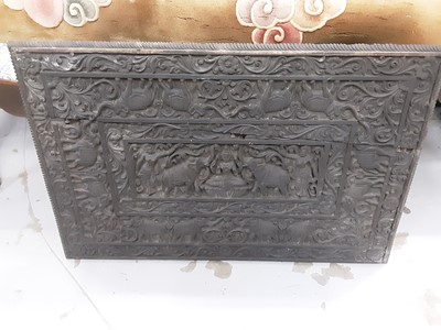 Lot 584 - Carved table top