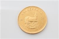 Lot 1664 - South Africa - Gold Krugerrand - 1975 (1 Coins)