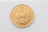 Lot 1666 - South Africa - Gold Krugerrand - 1980 (1 Coins)