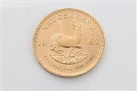 Lot 1668 - South Africa - Gold Krugerrand - 1982 (1 Coins)