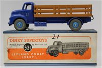 Lot 1702 - Dinky SuperToys - Leyland Comet Lorry no. 531,...