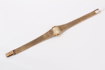 Lot 118 - Vintage 9ct gold ladies Rotary wristwatch