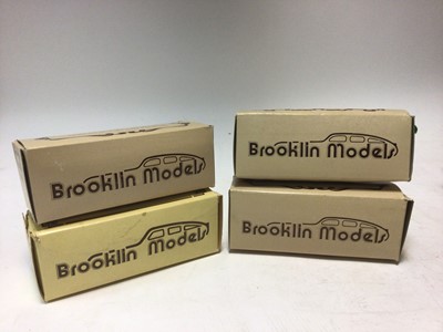 Lot 2405 - Brooklin Models 1936 Dodge van No.16, 1940 Ford Sedan Delivery No.9, 1936 Dodge Van No.16 St Martin Accessories, Ford Sedan Delivery No.9, all boxed (4)