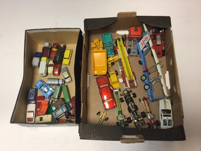 Lot 2394 - Diecast unboxed selection including Corgi, Dinky, Matchbox 1-75 Series condition varies (QTY)