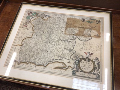Lot 220 - Johannes Janssen map of Essex