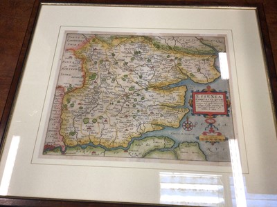 Lot 222 - Kip map of Essex