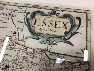 Lot 221 - Morden map of Essex