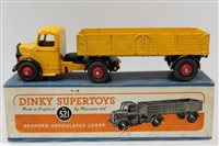 Lot 1709 - Dinky SuperToys - Bedford Articulated Lorry no....