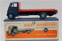 Lot 1712 - Dinky SuperToys - Guy Flat Truck no. 512, boxed